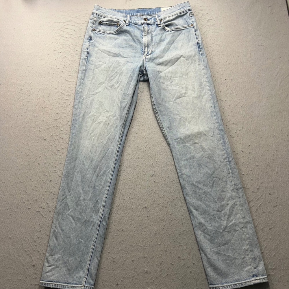 Rag & Bone Fit 2 Slim Jeans Flynn Light Wash Mens 32x32 MED23S1223FFFL